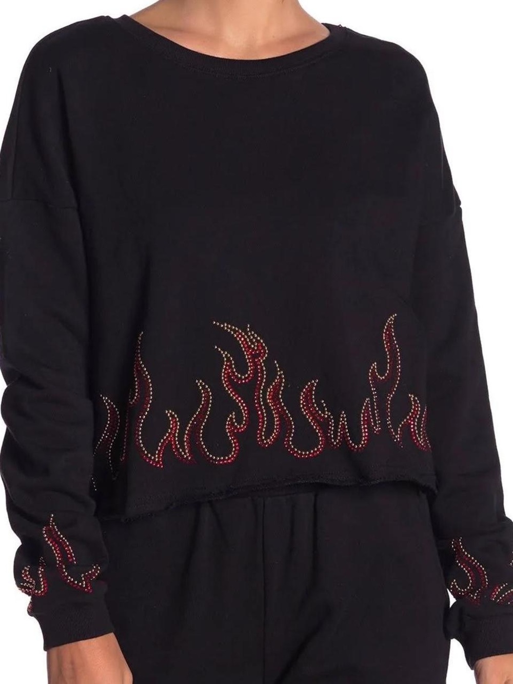 Jeweled Flame Sweatshirt